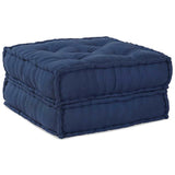 Vidaxl modulair sofabet 2 st stof indigo 140 x 70 x 36 cm - afbeelding 3