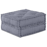 Vidaxl modulair sofabet 2 st stof grijs 140 x 70 x 36 cm - afbeelding 2