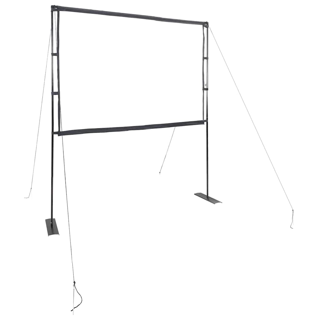 Vidaxl projectiescherm met standaards 100 inch 4:3