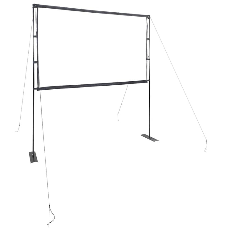 Vidaxl projectiescherm met standaards 90 inch 16:9