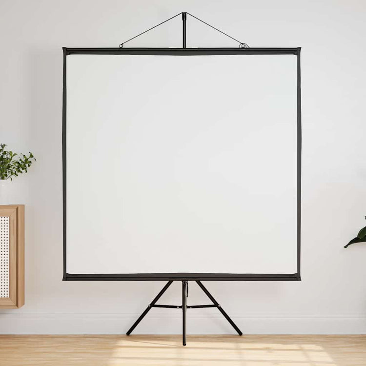 Vidaxl projectiescherm met statief 72 inch 1:1