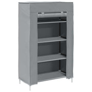 Vidaxl schoenenkast 60,5x30x97 cm vliesvlies grijs - afbeelding 2