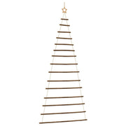 Vidaxl hangende kerstboom met topster 100x210 cm natuurlijke tak - afbeelding 2