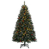 Vidaxl kunstkerstboom met 300 led's 240 cm