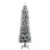 Vidaxl kunstkerstboom met 150 led's en sneeuw 120 cm