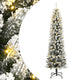 Vidaxl kunstkerstboom met 300 led's en sneeuw 210 cm