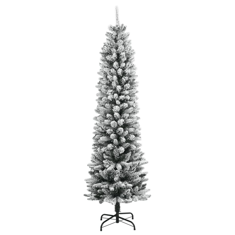 Vidaxl kunstkerstboom met 300 led's en sneeuw 240 cm