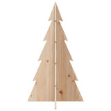 Vidaxl kerstdecoratie kerstboom 80 cm massief grenenhout - afbeelding 3