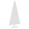 Vidaxl kerstdecoratie kerstboom 180 cm massief grenenhout wit