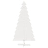 Vidaxl kerstdecoratie kerstboom 180 cm massief grenenhout wit