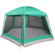Vidaxl zwembadtent uitneembare buiten- gaaswanden 512x458 cm zeegroen - afbeelding 2