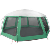 Vidaxl zwembadtent uitneembare buiten- gaaswanden 690x690 cm zeegroen - afbeelding 3