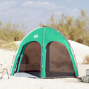 Vidaxl zwembad tent 366 x 305 x 231 cm polyester en glasvezel zeegroen - afbeelding 1