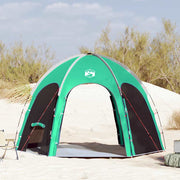 Vidaxl zwembad tent 366 x 305 x 231 cm polyester en glasvezel zeegroen - afbeelding 3