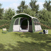 Vidaxl gezinstent met dak groen en wit 576 x 325 x 213 cm