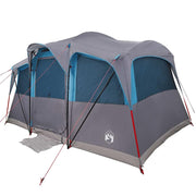 Vidaxl gezinstent 435 x 255 x 216 cm polyester en staal blauw en grijs - afbeelding 2