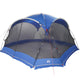 Vidaxl muskietentent met dak azure blauw 434 x 434 x 230 cm