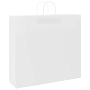 Vidaxl papieren zakken 250 st met hengsels 54x15x49 cm wit - afbeelding 3