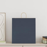 Vidaxl papieren zakken 250 st met hengsels 45x17x48 cm blauw - afbeelding 2