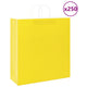 Vidaxl papieren zakken 250 st met hengsels 45x17x48 cm geel