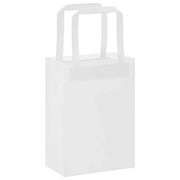Vidaxl papieren zakken 50 st met hengsels 15x8x21 cm wit - afbeelding 3