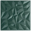 Vidaxl 24 st wandpanelen amethist 6 m² 50x50 cm xps groen