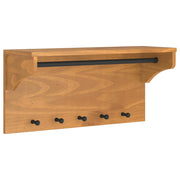 Vidaxl wandkapstok sandnes 87x30x42 cm massief grenenhout - afbeelding 2