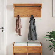 Vidaxl wandkapstok sandnes 87x30x42 cm massief grenenhout - afbeelding 3