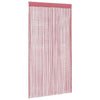 Vidaxl koordgordijnen 2 st 100x250 cm roze