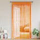 Vidaxl koordgordijnen 2 st 140x250 cm oranje