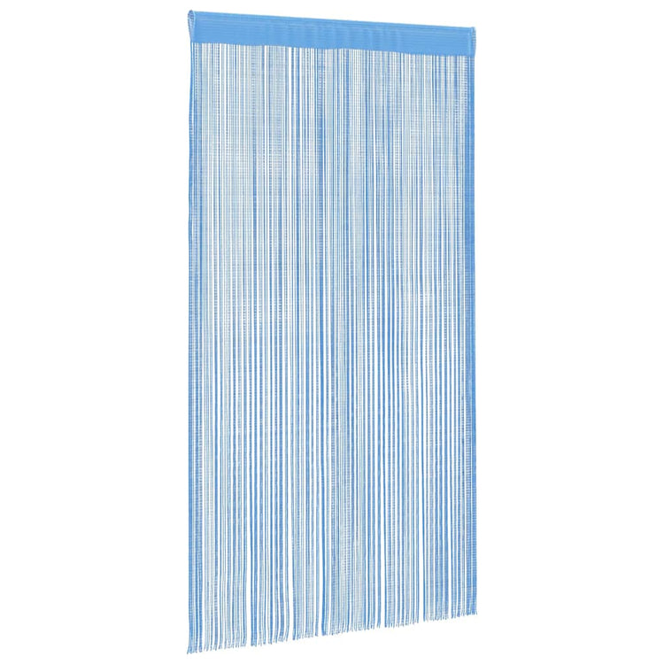 Vidaxl koordgordijnen 2 st 100x250 cm lichtblauw