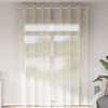 Vidaxl gordijnen voile met doorvoertules 2 st 140x260 cm crèmekleurig