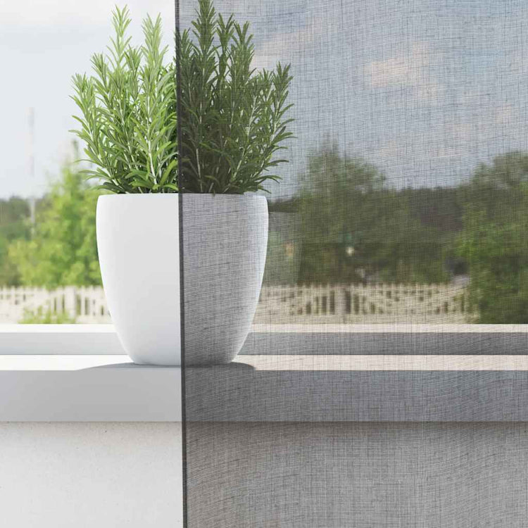Vidaxl gordijnen voile met doorvoertules 2 st 140x175 cm donkergrijs