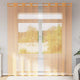 Vidaxl gordijnen met doorvoertules 2 st 140x225 cm oranje