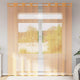 Vidaxl gordijnen voile met doorvoertules 2 st 140x245 cm oranje