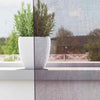 Vidaxl gordijnen voile met doorvoertules 2 st 140x175 cm paars
