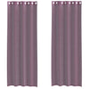 Vidaxl gordijnen voile met doorvoertules 2 st paars 140x260 cm
