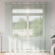 Vidaxl gordijnen voile met doorvoertules 2 st 140x225 cm lichtgrijs