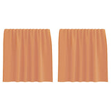 Vidaxl voile gordijnen met roedezakken 2 st terracotta - afbeelding 2
