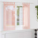 Vidaxl gordijnen met lussen 2 st 140x175 cm roze