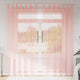 Vidaxl gordijnen met lussen 2 st 140x245 cm roze