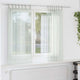 Vidaxl gordijnen voile met lussen 2 st 140x175 cm lichtgrijs