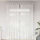 Vidaxl gordijnen met lussen 2 st 140x260 cm wit