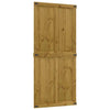 Vidaxl schuifdeur corona 100x210 cm massief grenenhout