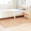 Vidaxl hoogpolig vloerkleed navarra 80x150 cm polyester beige