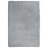 Vidaxl hoogpolig vloerkleed navarra 120x170 cm polyester lichtgrijs