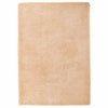 Vidaxl hoogpolig vloerkleed navarra 160x230 cm polyester beige