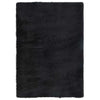Vidaxl hoogpolig vloerkleed navarra 160x230 cm polyester zwart