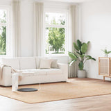 Vidaxl hoogpolig vloerkleed navarra 240x340 cm polyester beige - afbeelding 1