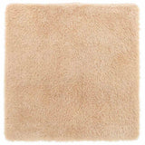 Vidaxl hoogpolig vloerkleed navarra 240x240 cm polyester beige - afbeelding 2